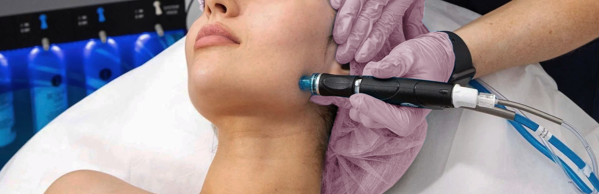 Hydrafacial banner